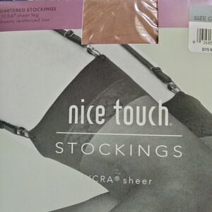Vintage NWT Nice Touch Stockings in size C